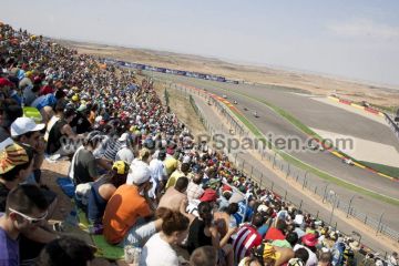 Eintrittskarte Stehplatz 4 GP Aragon<br>Rennstrecke Motorland Alcañiz